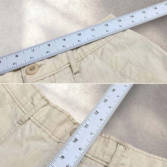 Vtg Roxy Cream High Rise Shorts - Picture 7 of 7